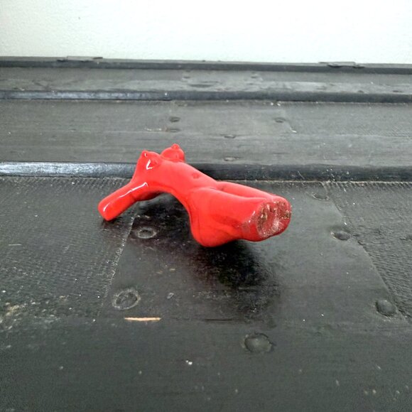 Red Goddess Torso Female Body Statue Minimalist Decor Figurine Small Sculpture - Picture 8 of 9